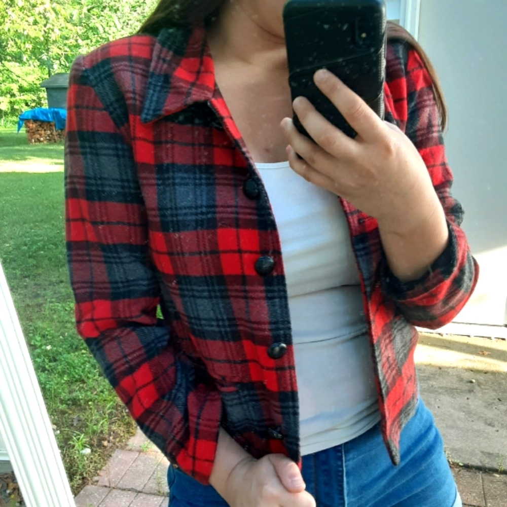 Plaid jacket